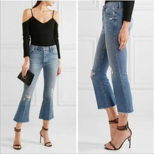 Mother the Nomad Crop Fray Twice as Nice - Size 28